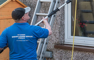 Softwash systems for conservatory roofs